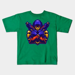 Masked assassin Kids T-Shirt